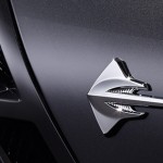 2014 Chevrolet corvette stingray exterior fetures functional fender vent is edorned by a stingray badge