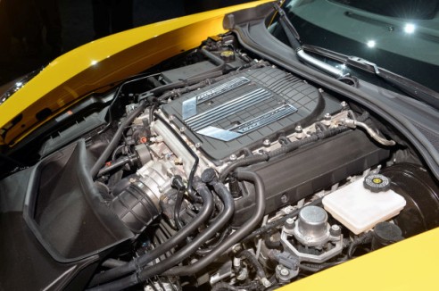 2015 Corvette Z06 engine