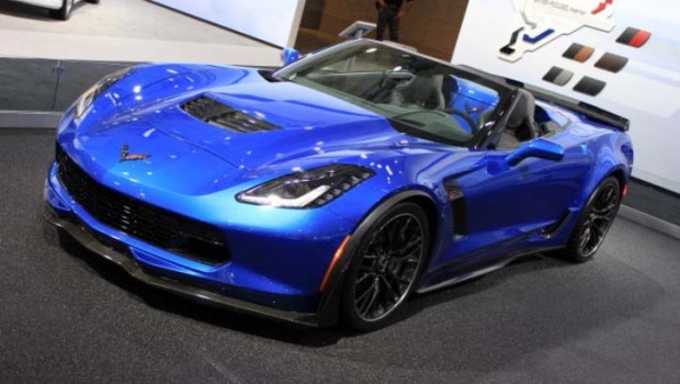 2016 Corvette ZR1 exterior design blue color