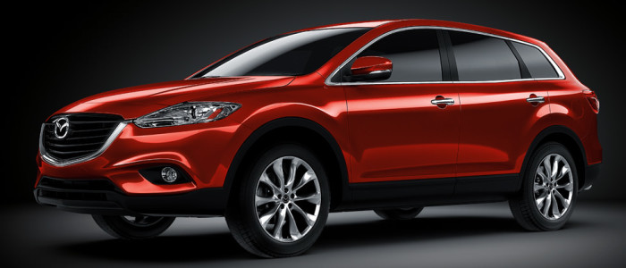 2015 Mazda CX-9 SUV red color best seven seater