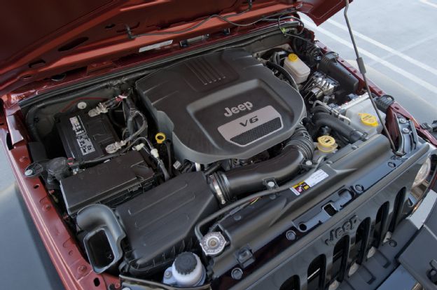2016 Jeep Wrangler diesel engine