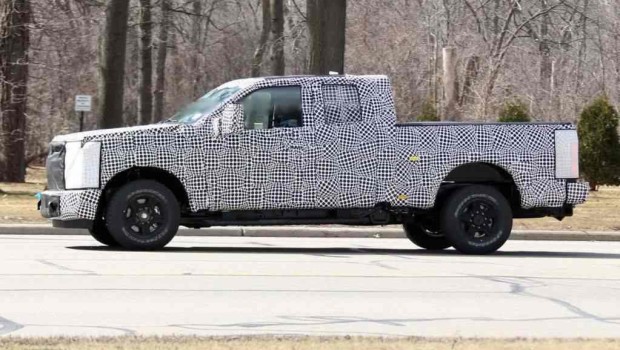 2017 Ford Super Duty Redesign prototype