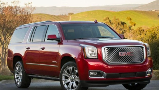 red color 2016 GMC Yukon as best 9 passengers vehicle